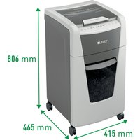 LEITZ Aktenvernichter IQ AutoFeed OfficePro 300 P5, weiß, CH – Bild 2
