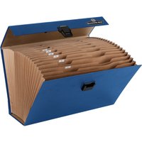 Fellowes Fächertasche Handifile, 19 Fächer, blau