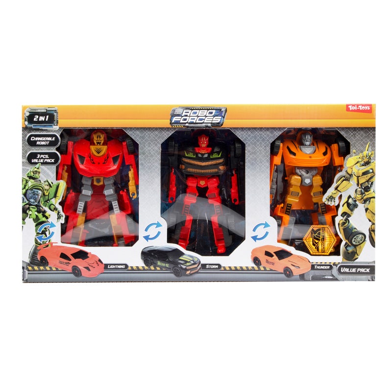 NKD 5228724 Verwandlungs-Roboter Set – Bild 2