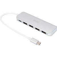 DIGITUS USB-C 3.0 Hub, 4-Port, silber – Bild 2