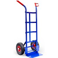 Gardebruk Sackkarre Blau Stahl 200kg klappbare Schaufel – Bild 2
