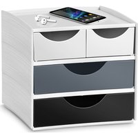 CEP Mini-Schubladenbox MyCube mineral, 4 Schübe