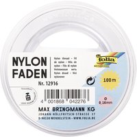 folia Nylonfaden auf Spule, 0,16 mm x 100 m, transparent