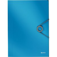 LEITZ Eckspannermappe Solid, DIN A4, PP, hellblau – Bild 2