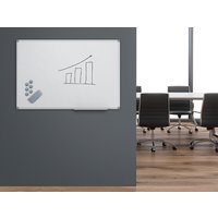 MAUL Weißwandtafel MAULstandard, (B)900 x (H)600mm, grau
