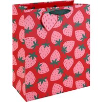 Clairefontaine Geschenktüte, Erdbeeren, mittel