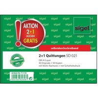 sigel Formularbuch, Quittung, 2 1 Aktion