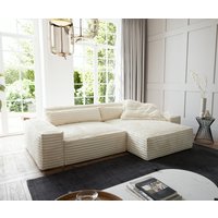 DELIFE Sirpio XL Ecksofa Beige