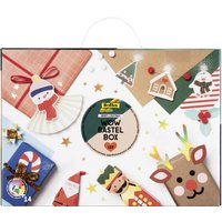 folia WOW Weihnachts-Bastelkoffer MERRY CRAFTMAS, 133 Teile