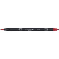 Tombow Doppelfasermaler, ABT DUAL BRUSH PEN, poppy red