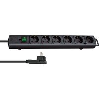 brennenstuhl Steckdosenleiste, Comfort-Line Plus, 6-fach