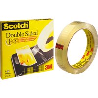 3M Scotch doppelseitiger Klebefilm 665, 12 mm x 22,8 m – Bild 2