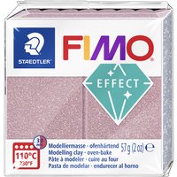 FIMO EFFECT Modelliermasse, ofenhärtend, roségold-glitter