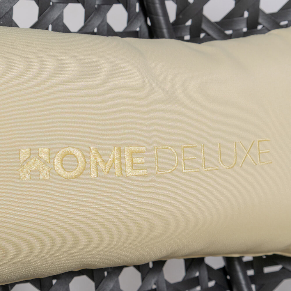Home Deluxe 4058166295927 Hängesessel Schwarz – Bild 3