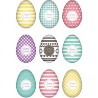 HERMA Oster-Sticker CLASSIC, Eierset bunt