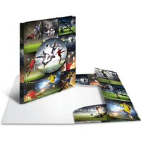 HERMA Eckspannermappe, Fußball, aus PP, DIN A3 – Bild 2