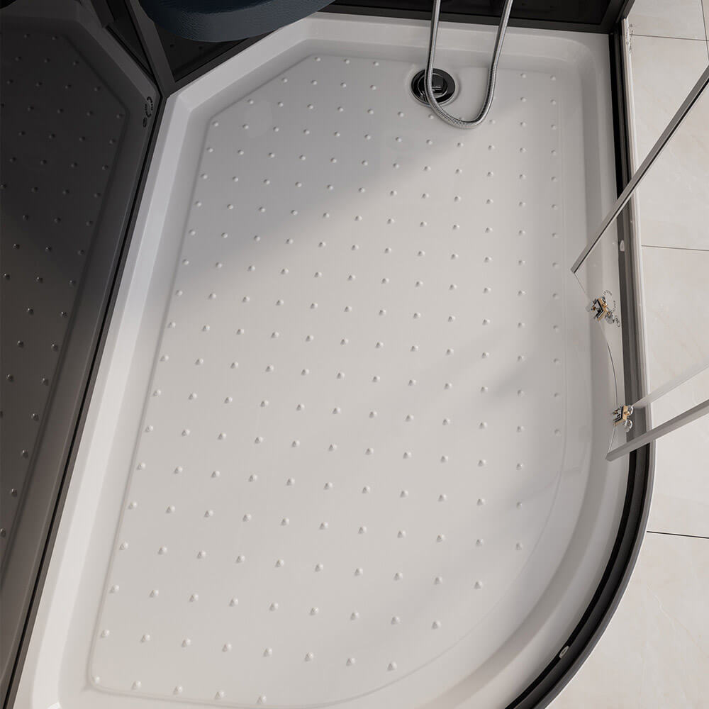 Home Deluxe 4260255472311 Dampfdusche Schwarz – Bild 6