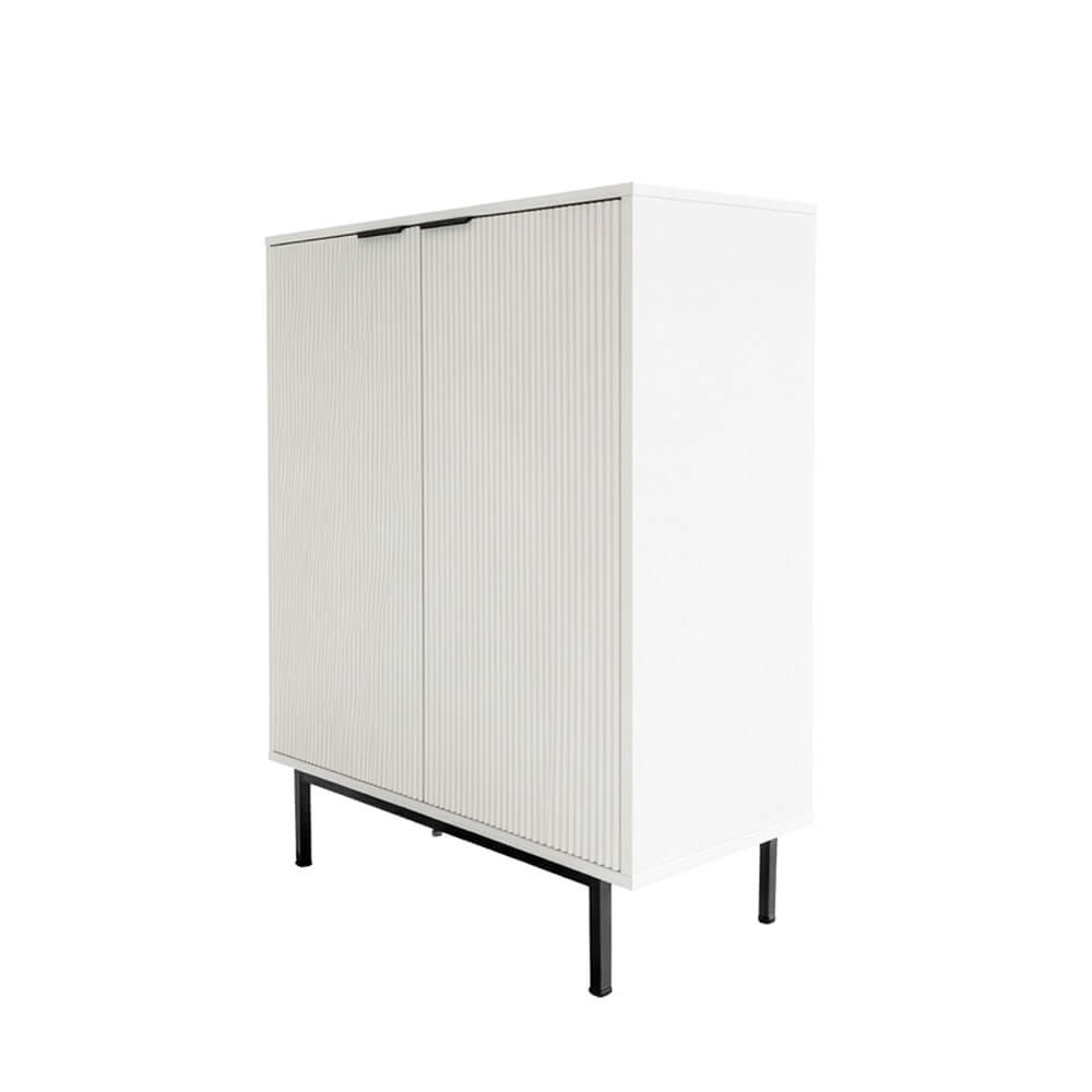 Sideboard NYLA Weiß - 115 x 90 cm – Bild 4