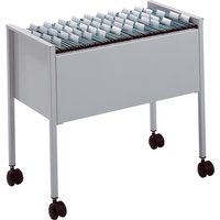 DURABLE Hängemappen-Wagen, Economy 80, silber metallic