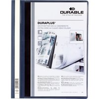 DURABLE Schnellhefter DURAPLUS, DIN A4, dunkelblau – Bild 2