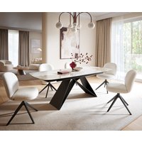 DELIFE Edge Esstisch Keramik ausziehbar – Bild 2