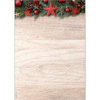 sigel Weihnachts-Motiv-Papier, Chalet Style, A4, 90 g/qm – Bild 2