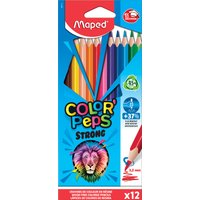 Maped Dreikant-Buntstift COLOR, PEPS STRONG, 12er Kartonetui