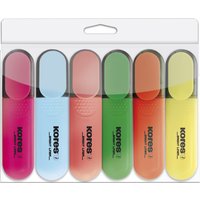 Kores Textmarker, BRIGHT LINER, 6er Etui