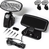 monzana 991881 LED Solar-Wandlampe