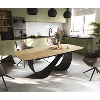 DELIFE Edge Esstisch Keramik ausziehbar