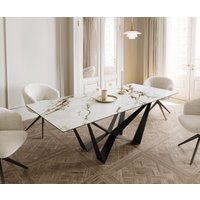DELIFE Edge Esstisch Keramik Ausziehbar
