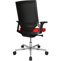 Topstar Bürodrehstuhl, T300, rot / schwarz – Bild 2