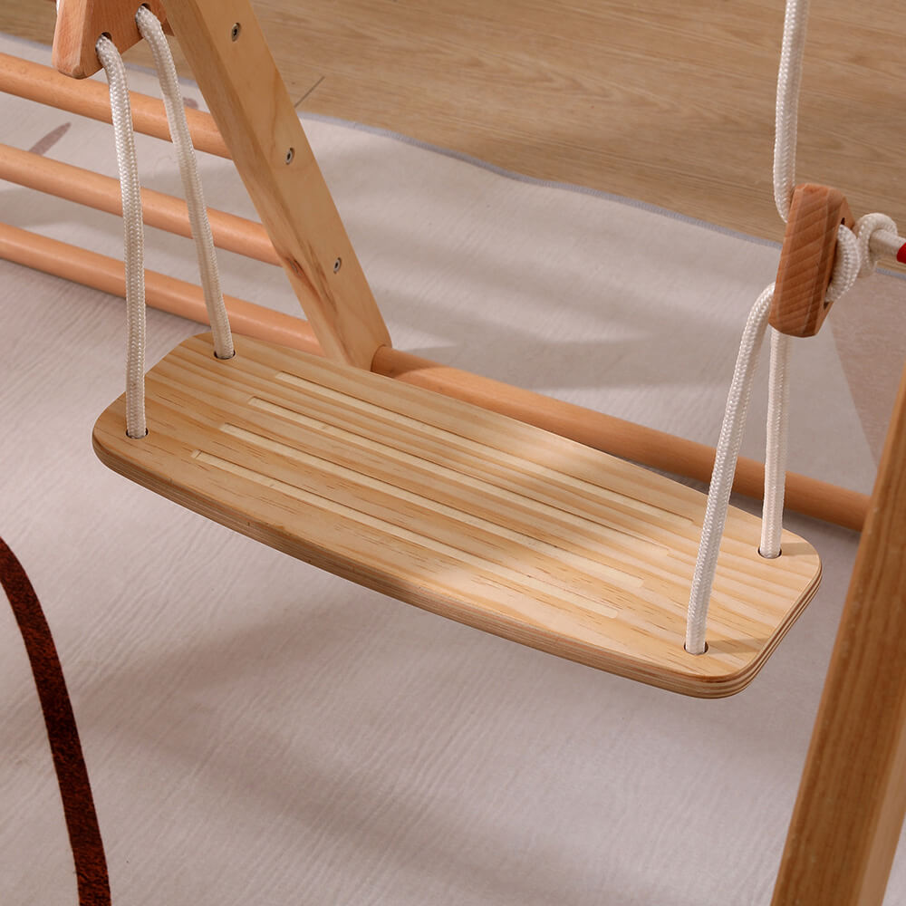 Klettergerüst Indoor inkl. Rutsche und Schaukel IDA – Bild 5