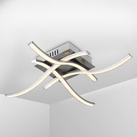 monzana LED Deckenleuchte Tigull 4-flammig