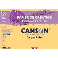 CANSON Tonpapier in Sammelmappe, DIN A4, 150 g/qm