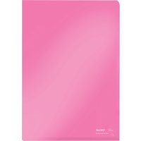 LEITZ Sichthülle Super Premium, A4, PVC, rot, 0,15 mm