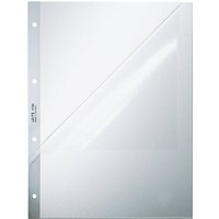 LEITZ Prospekthülle, A4, PP, genarbt, 0,12 mm, Lochseite – Bild 2