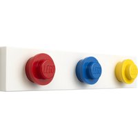 LEGO Wandgarderobe WALL HANGER RACK, 3 Haken, rot/blau/gelb – Bild 2