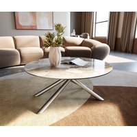 DELIFE Edge Couchtisch Keramik rund