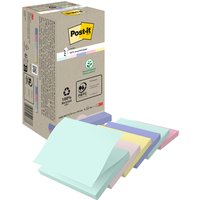 Post-it Haftnotizen Recycling z-notes, 76 x 76 mm, farbig – Bild 2