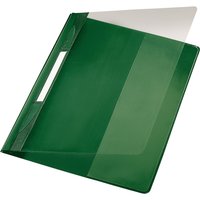 LEITZ Schnellhefter Exquisit, DIN A4 Überbreite, PVC, grün – Bild 2