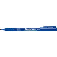 Pentel Permanent-Marker GREEN-LABEL NMS50, blau