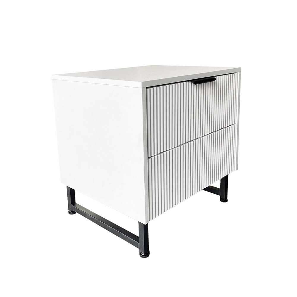 Home Deluxe 4058166437082 Nachttisch Weiß – Bild 5