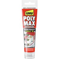 UHU Montagekleber POLYMAX SOFORT POWER ENDFEST TRANSPARENT – Bild 2