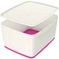 LEITZ Aufbewahrungsbox My Box, 18 Liter, weiß/pink – Bild 2