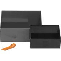 LEGO Schaufel-Set BRICK SCOOPER SET, 2-teilig, schwarz & grau