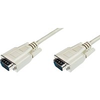 DIGITUS VGA-Monitor-Anschlusskabel, HD 15, beige, 1,8 m – Bild 2