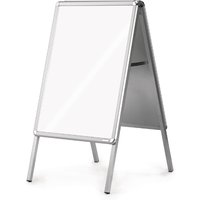 magnetoplan Plakatständer SP A0, silber/silber eloxiert – Bild 2