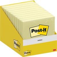 Post-it Haftnotizen, 76 x 76 mm, gelb – Bild 2