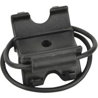 FISCHER Fahrrad-Universal-Pumpenhalterung, schwarz